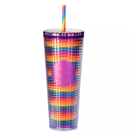 Disney Pride Collection Starbucks® Tumbler with Straw – Purple Mickey Mouse - Picture 2 of 7
